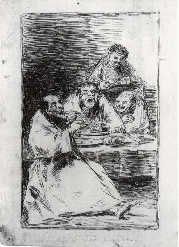 Francisco Goya Sueno De unos hombres France oil painting art